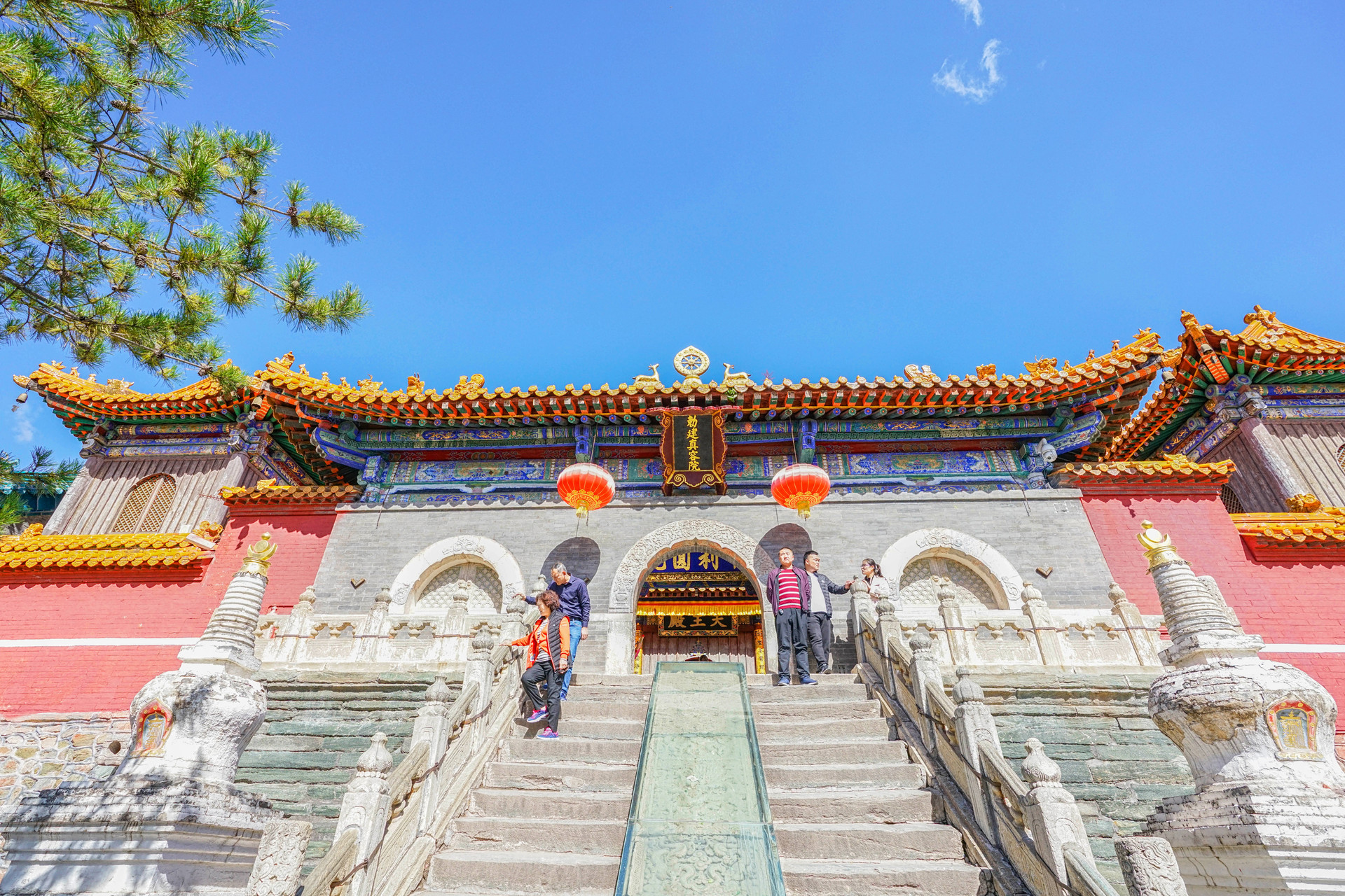 山西五臺山最知名寺院之一,因一座塔而得名|寺廟|塔院寺|五臺山_新浪