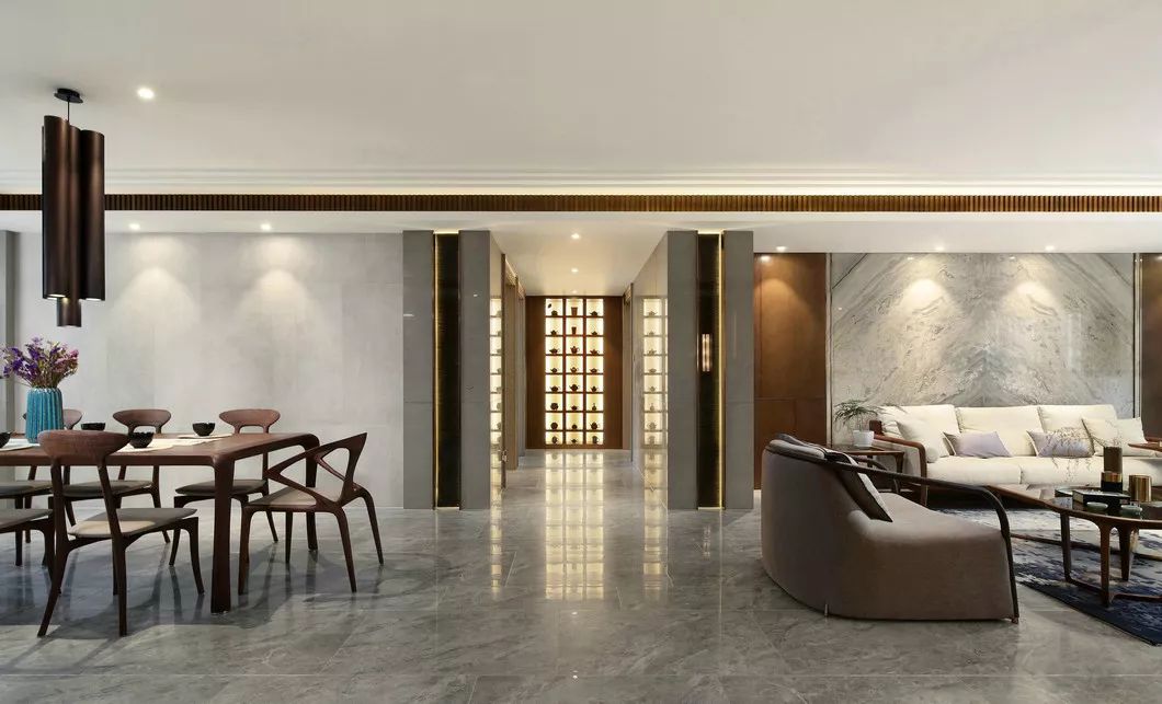 260平新中式大平层，繁忙的工作更需要传统的东方韵味！