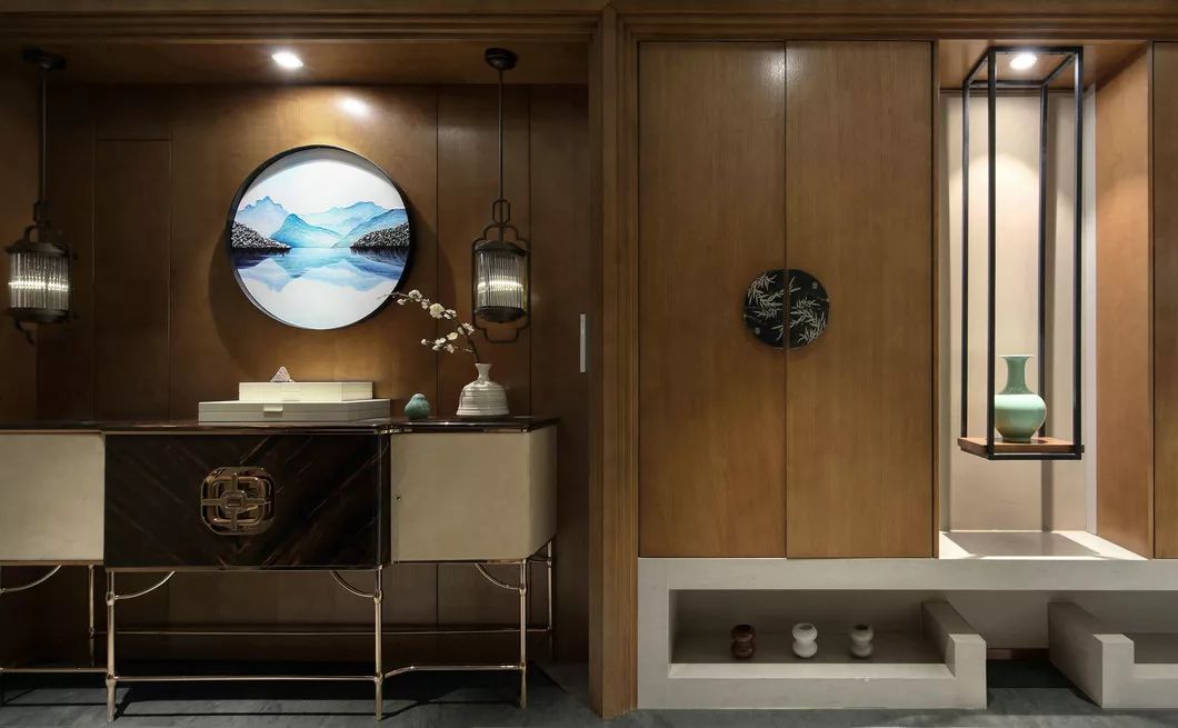 260平新中式大平层，繁忙的工作更需要传统的东方韵味！