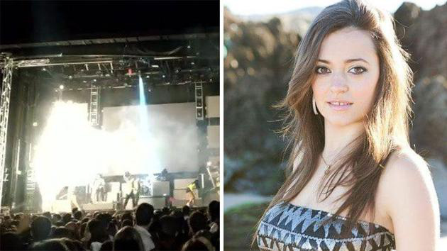 舞台烟火装置爆炸 女歌手重伤身亡