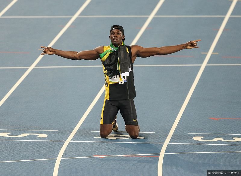 博尔特加特林在本赛季已经成功多次跑进10秒,分别是9秒86 ,9秒91,9秒