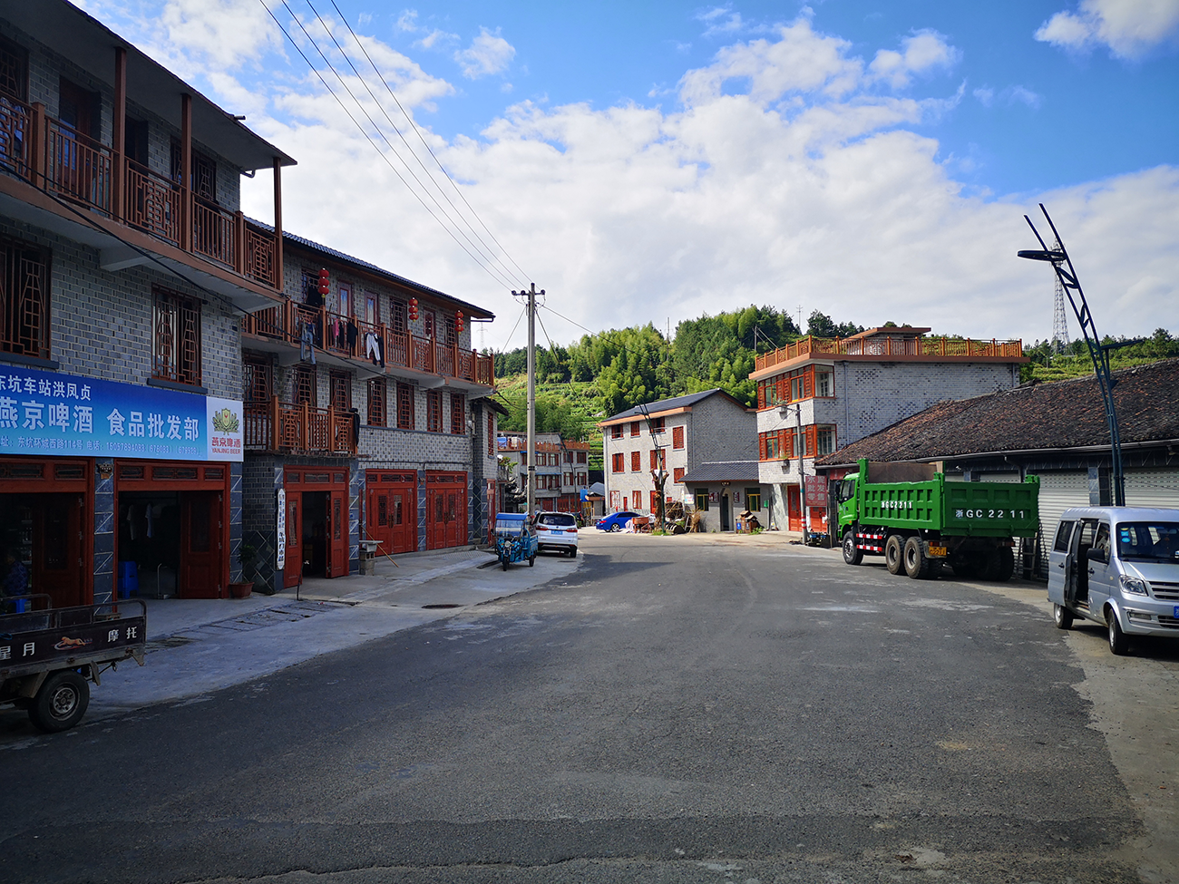 景宁东坑镇爱情小镇游记