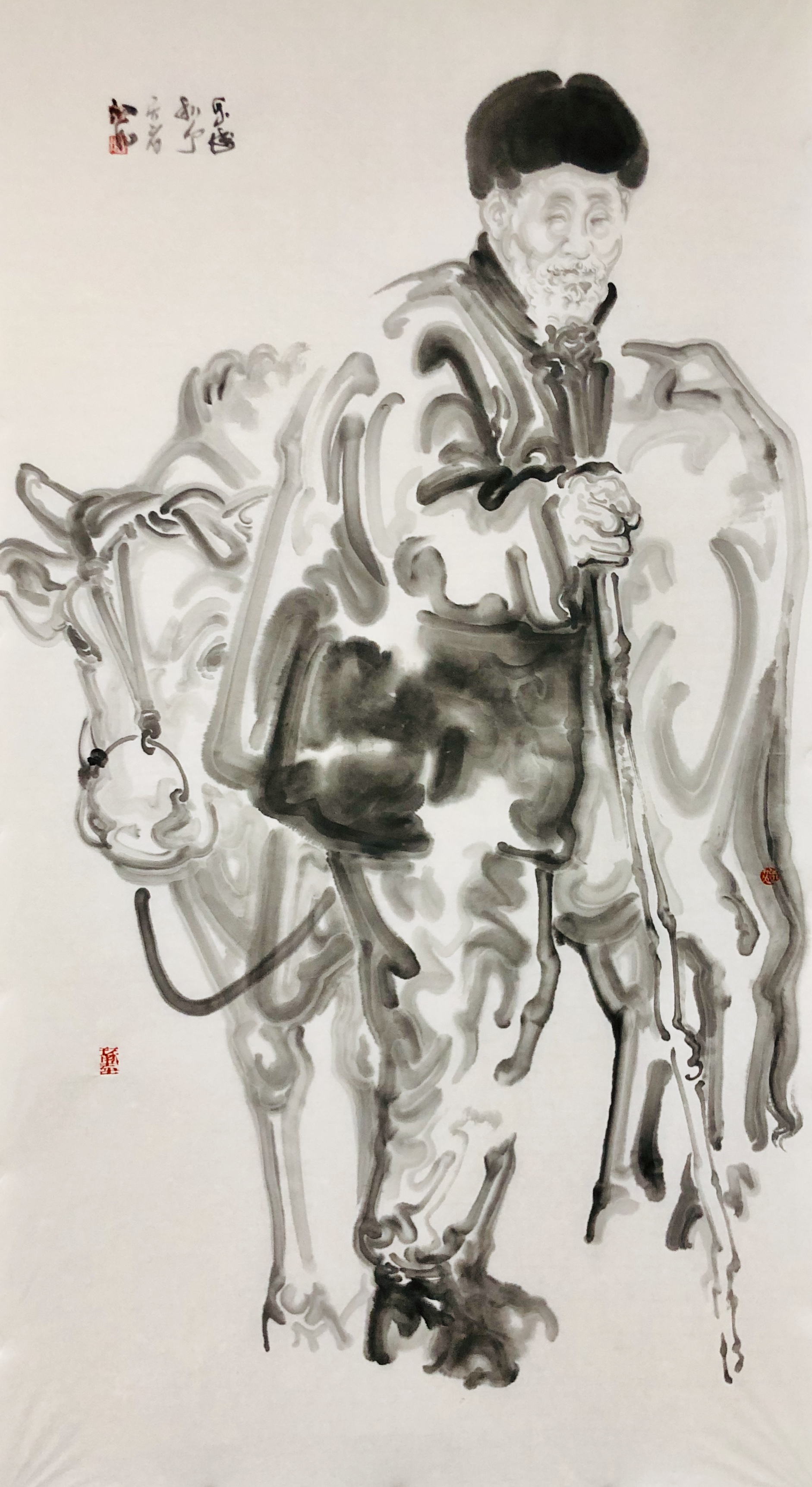 去来赵初凡水墨展写意之笔构单纯之境