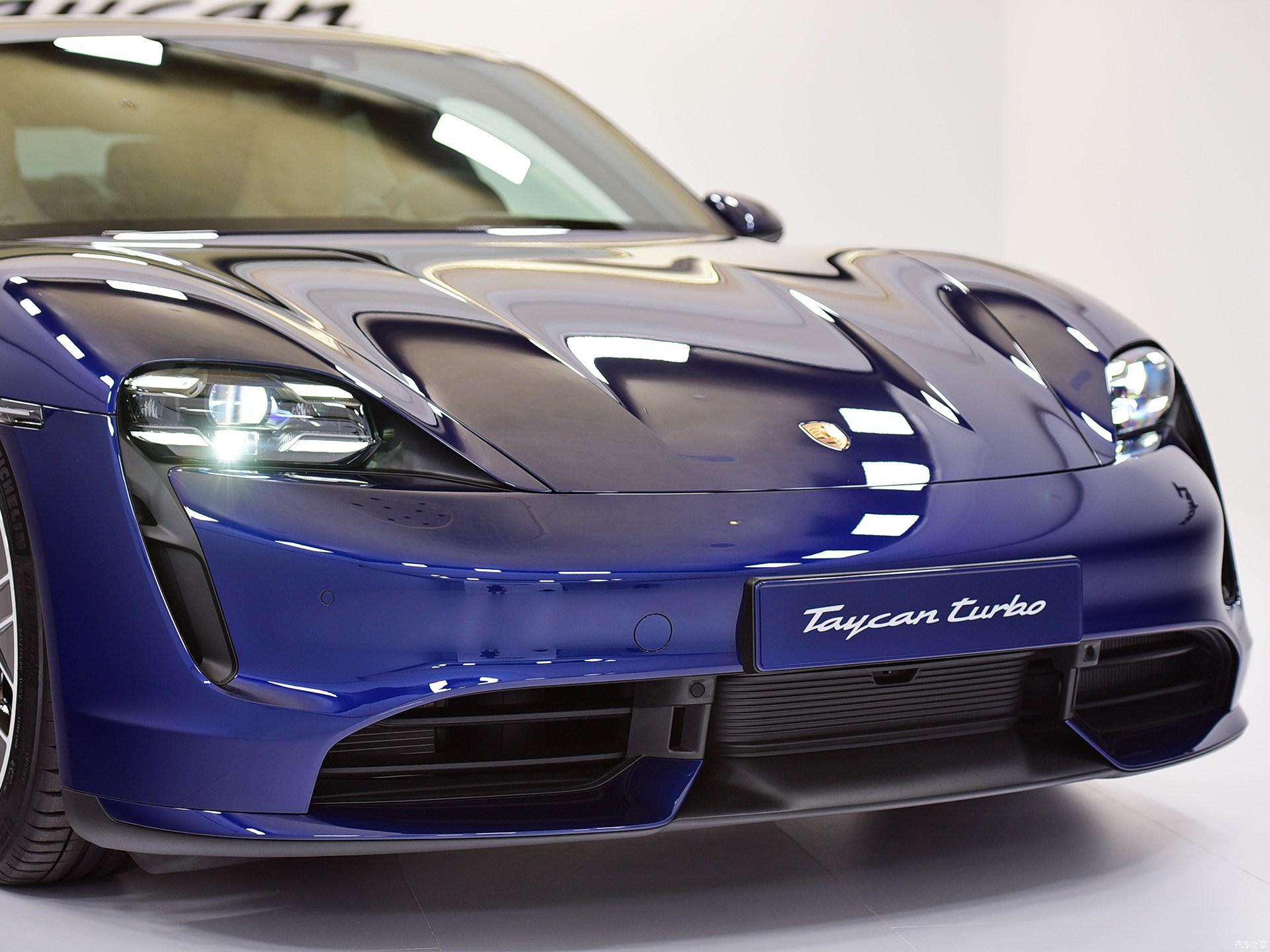 续航超过465公里保时捷新款纯电动跑车taycan亮相