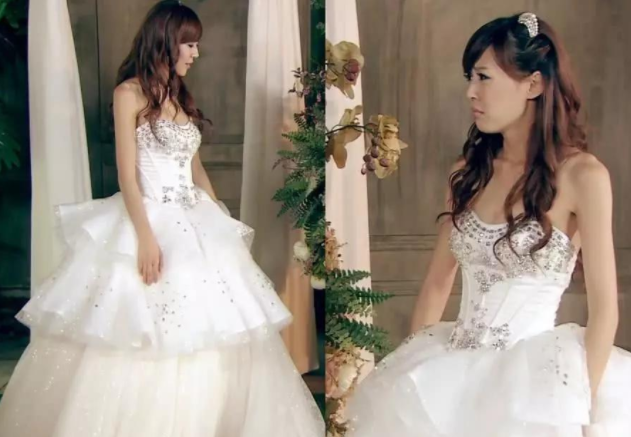 当《爱情公寓》女主换上婚纱后:陈美嘉甜美,看到胡一菲:美翻了