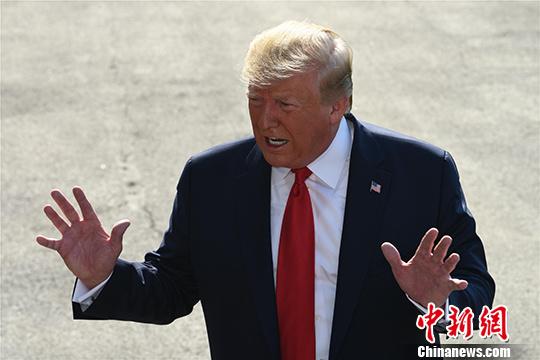 资料图:美国总统特朗普。中新社记者 陈孟统 摄