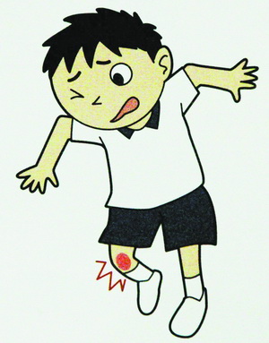 近日他却因为锻炼遇到了麻烦——在一次运动前,由于热身不当,他的左膝