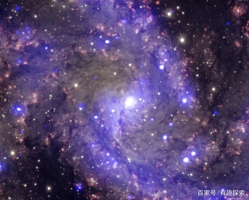 遥远星系出现非凡闪光,蓝色和蓝绿色,专家称很多黄金被抛向太空