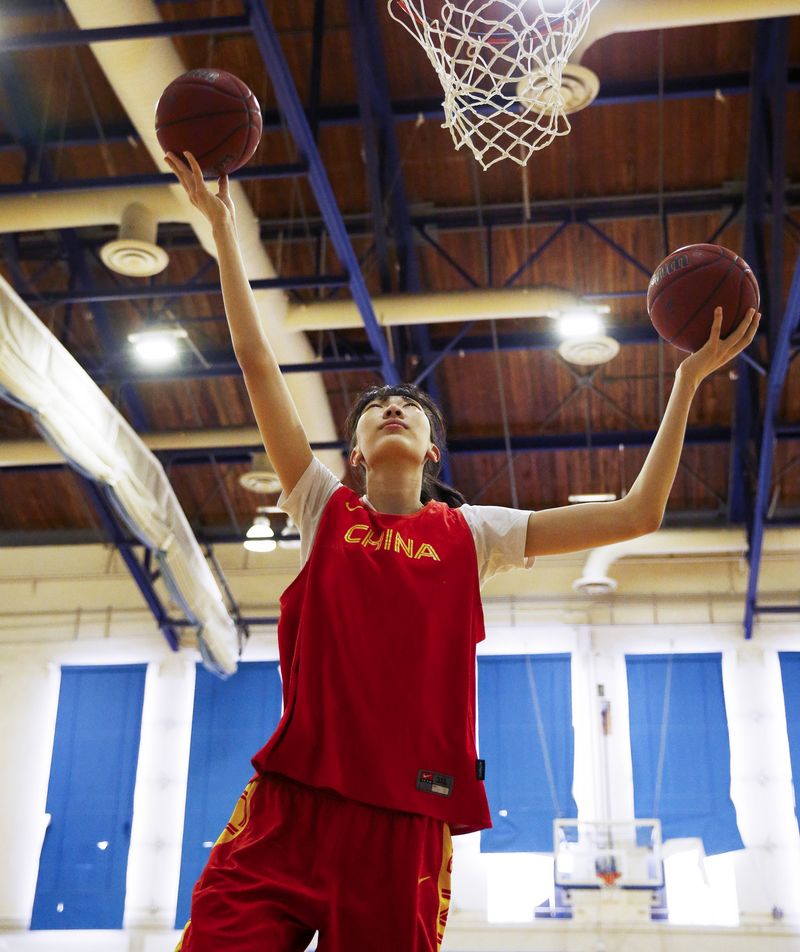 我的篮球故事|韩旭:从校园走向wnba,没有什么不可能|韩旭_新浪新闻