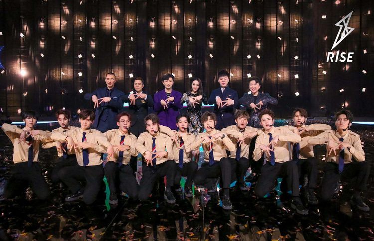 令人惊讶的是三个组合里,x玖少年团和rise,竟然都是哇唧唧哇公司的