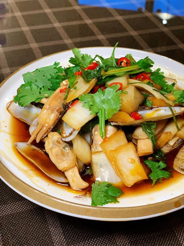 蛏子捞汁