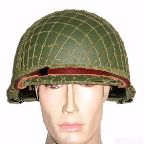 二战时美国士兵的头盔上,为什么要安装一层渔网呢?