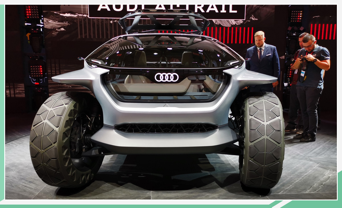 纯电动越野概念车 奥迪ai:trail quattro亮相