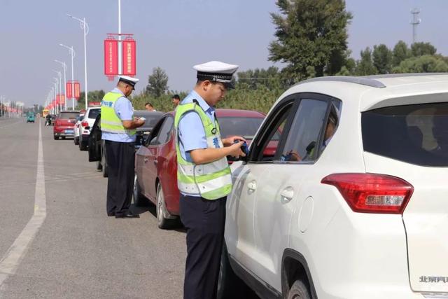 鄂尔多斯交警开始异地"查车"!已查处违法行为上万起
