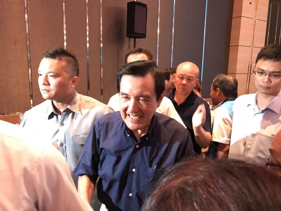 9月10日,中国国民党台北市党部举办活动,台湾地区前领导人马英九出席。