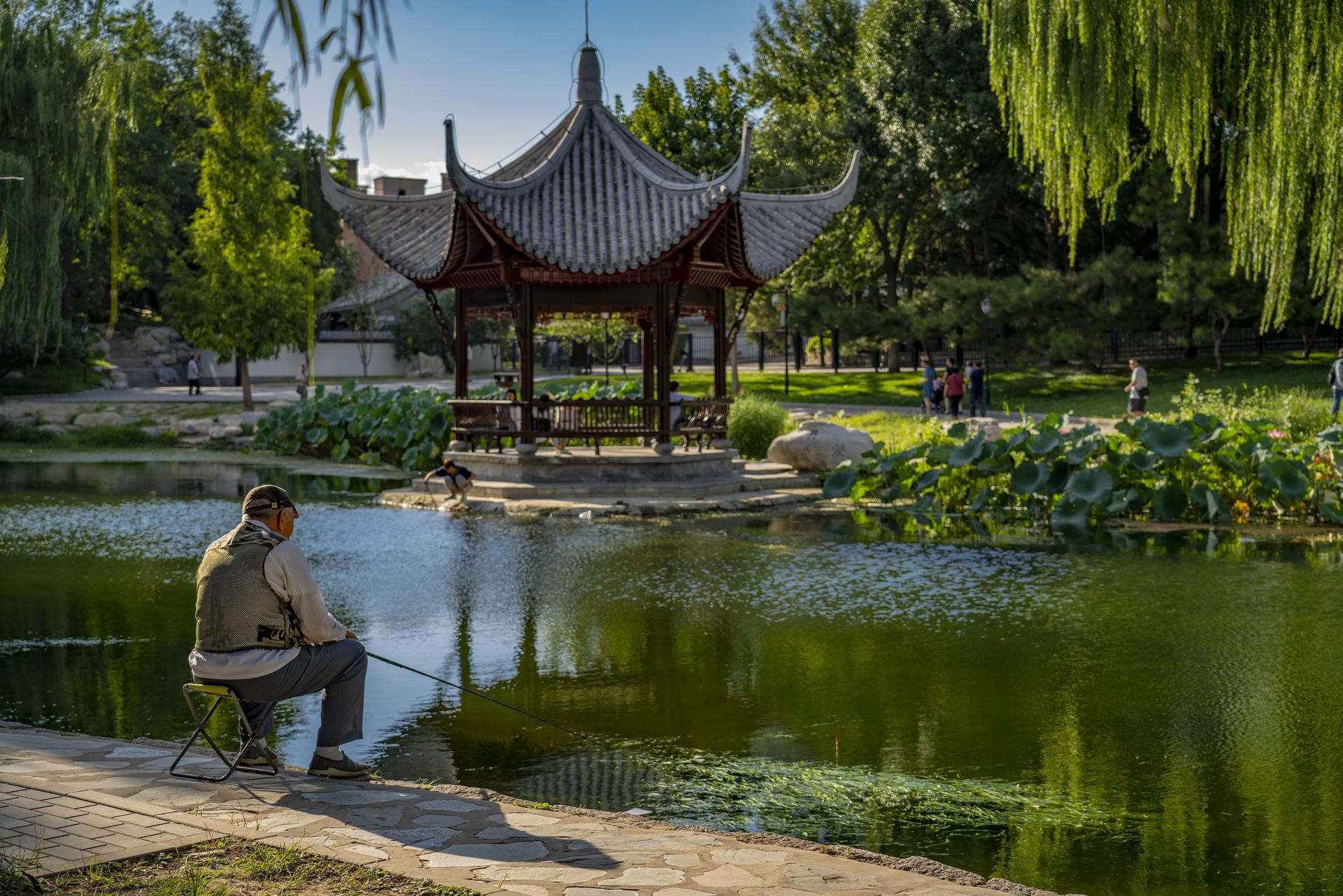 北京这座公园门票只要2元复制全国著名的亭子堪称经典