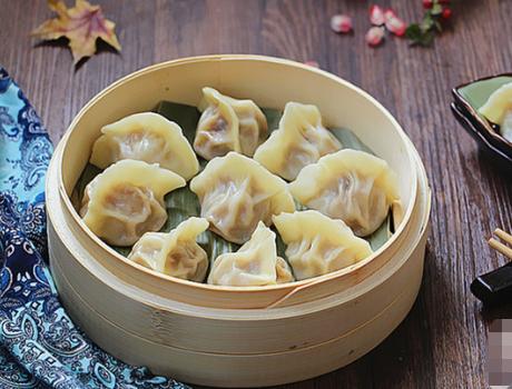 猪肉白萝卜蒸饺,和面用冷水还是热水?做对了,饺子柔软有劲道