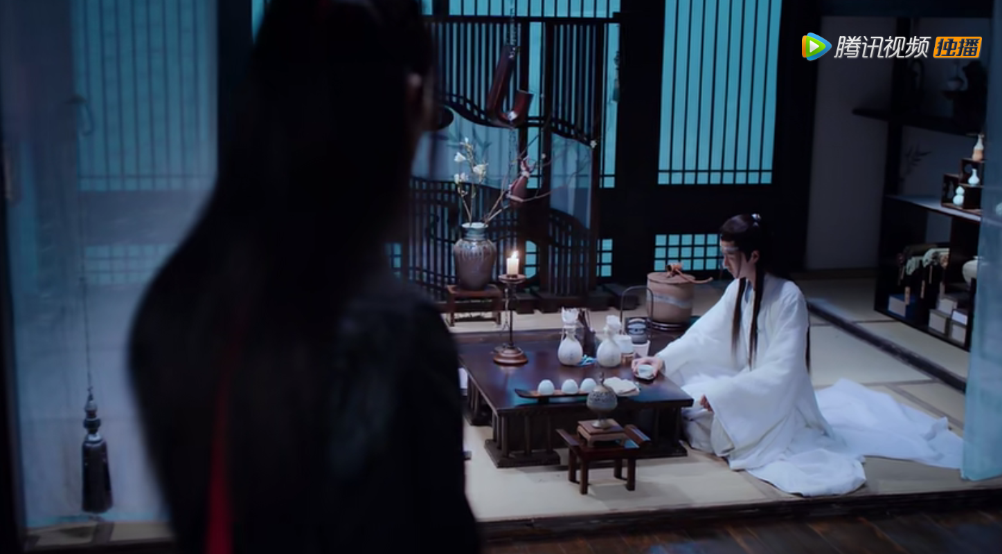 《陈情令》静室雪夜暗戳戳的糖,蓝湛不可能任由魏