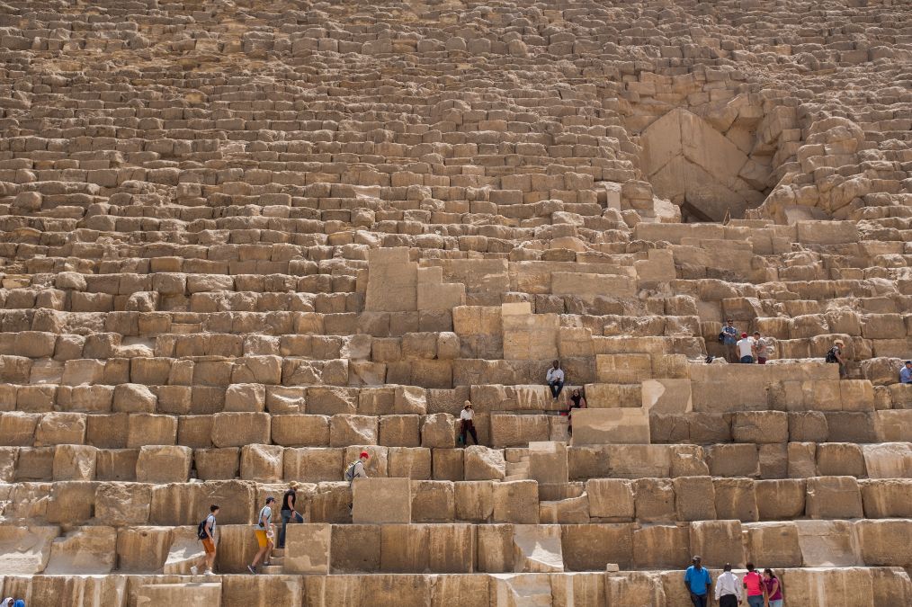 几千年的岁月痕迹,打脸俄罗斯专家混凝土建造说|金字塔|胡夫金字塔