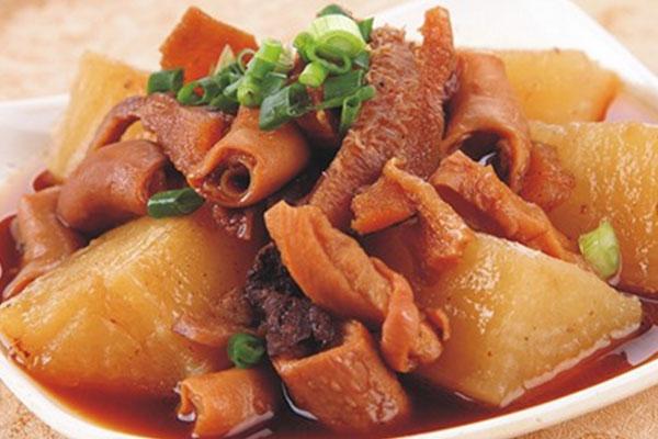 萝卜牛杂,广州老师傅教你正宗萝卜牛杂的做法,全程不藏私