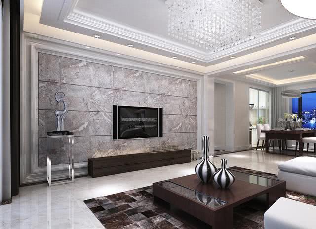 家里装了这么好看的背景墙，是看电视，还是看背景墙？