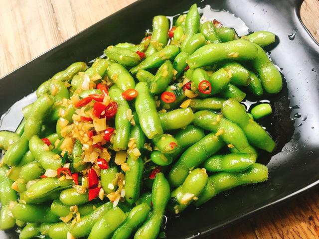 今天和大家分享凉拌毛豆的做法