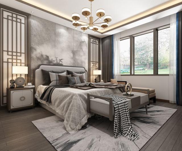 400㎡唯美新中式,山水墨韵,自在安然|山水|水墨|意境_新浪新闻