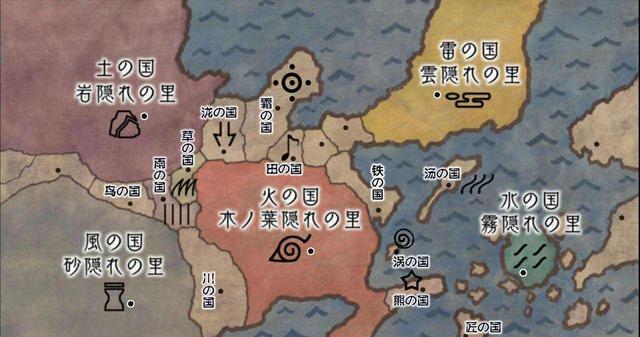 火影忍者五大忍者村村花都有谁木叶村铁定岩隐村没得选