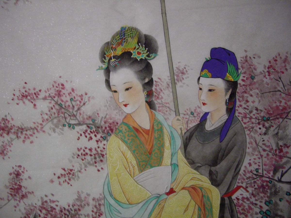 还君一斛珠,聊一聊清雅高洁的十二月花神之正月梅花仙子江采苹