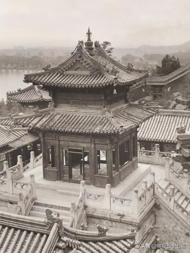 颐和园仁寿殿老照片,咸丰帝在此临幸慈禧,使其到死都念念不忘