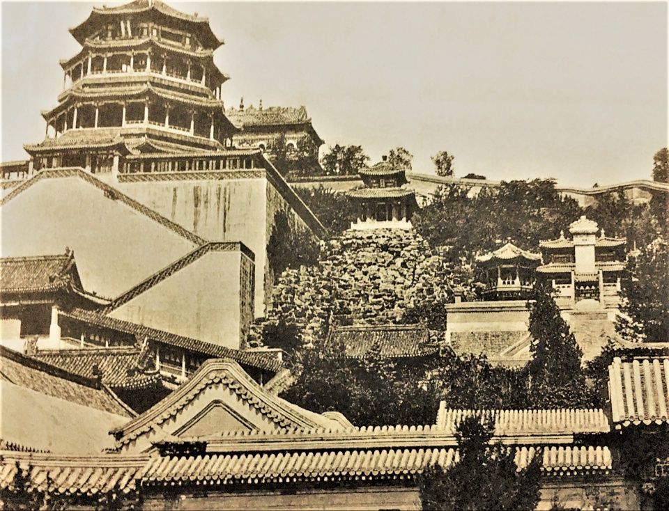 颐和园仁寿殿老照片,咸丰帝在此临幸慈禧,使其到死都念念不忘