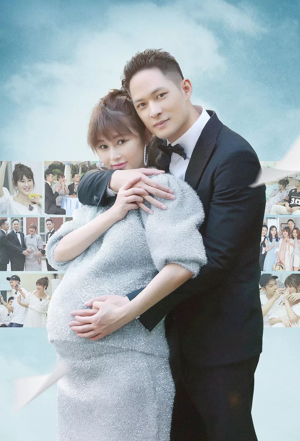 把睡衣穿出大牌风,同框老公看不出7岁年龄差|刘智满|陈燃|睡衣_新浪