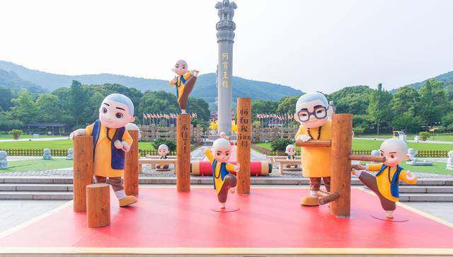 灵山胜境很萌的小和尚无锡灵山和拈花湾奉上秋季度假大餐