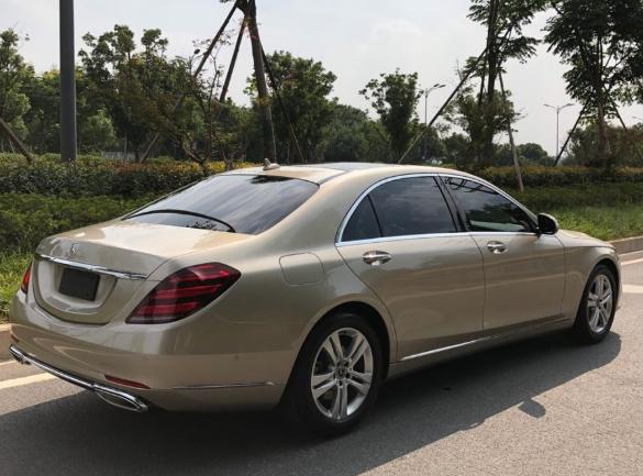 花100万买奔驰s350l选香槟色车漆等了8个月车主直呼度日如年