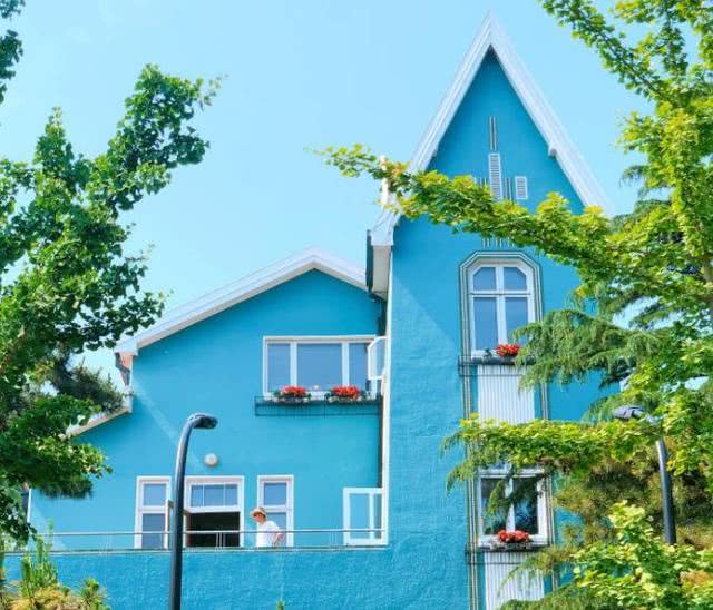 山东青岛的"公主楼",满满的都是少女风,现实版的童话世界