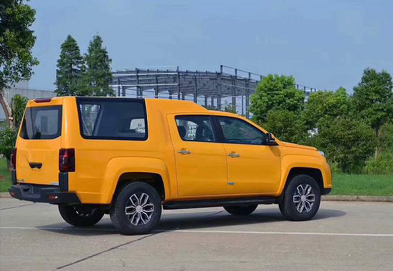 江铃打造的真正乘用版皮卡!外观霸气,随便进城,叫板长城炮