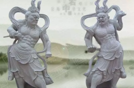门神是秦琼和敬德,那么寺庙的守护神是谁,你知道吗?|寺庙|门神|山门_新浪新闻