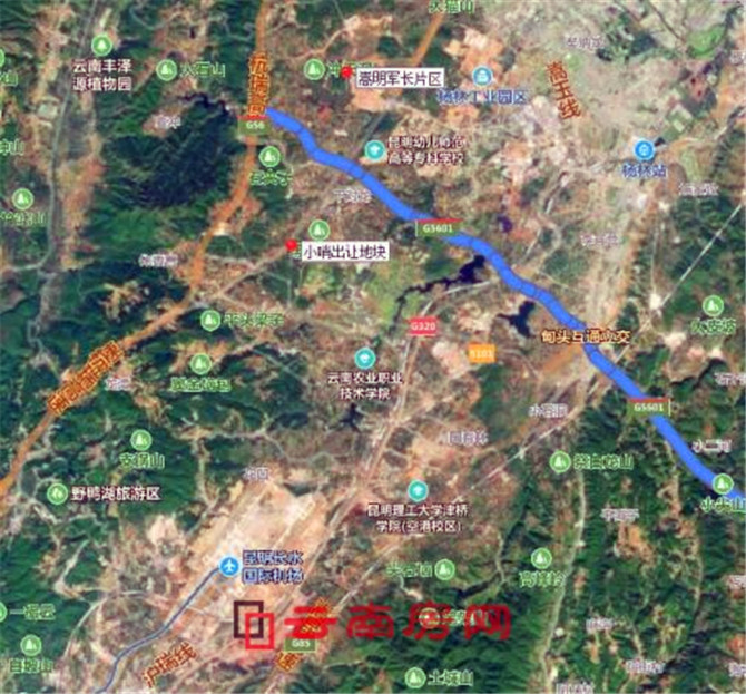 小哨新城土地即将开卖昆明北部卫星城开发不再嵩明独战