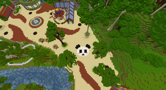 我的世界动物园人很多动物也不够活跃你可以建造专属动物园