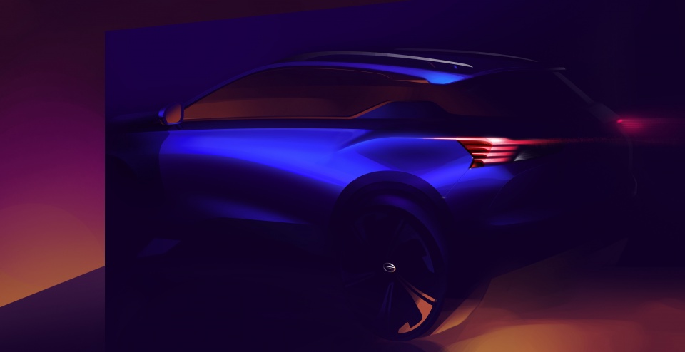 广汽传祺全新GS4渲染图曝光 外观更年轻化