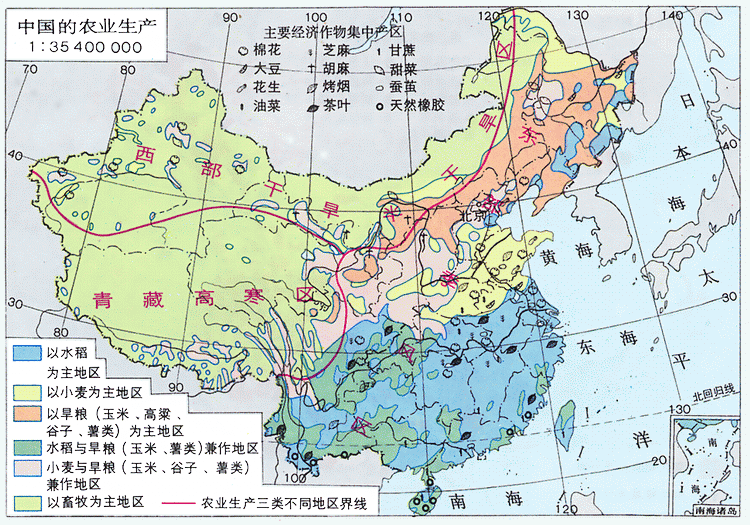 农业是三次产业中的“第一产业”，如何分析影响农业的区位因素？