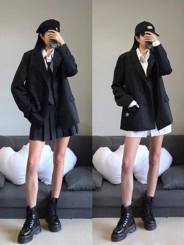 高个子女孩的早秋穿搭,高挑时尚又显气质,适合170cm以上的女生