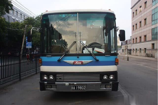 日野hu226大客车,开了二十年还依旧如初