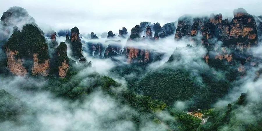 国庆去外面看风景不如来张家界看峰景