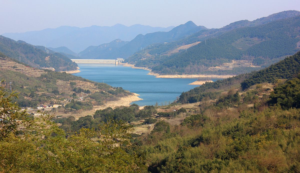诗与远方,不需太远,就在水岸边|横山|奉化|横山水库_新浪新闻