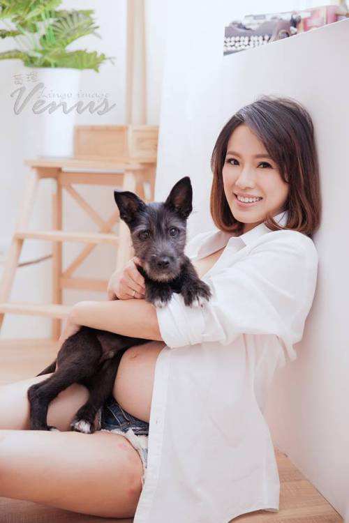台湾美女艺人,闪婚嫁给新加坡男友,如今34岁却因拍戏太拼而流产