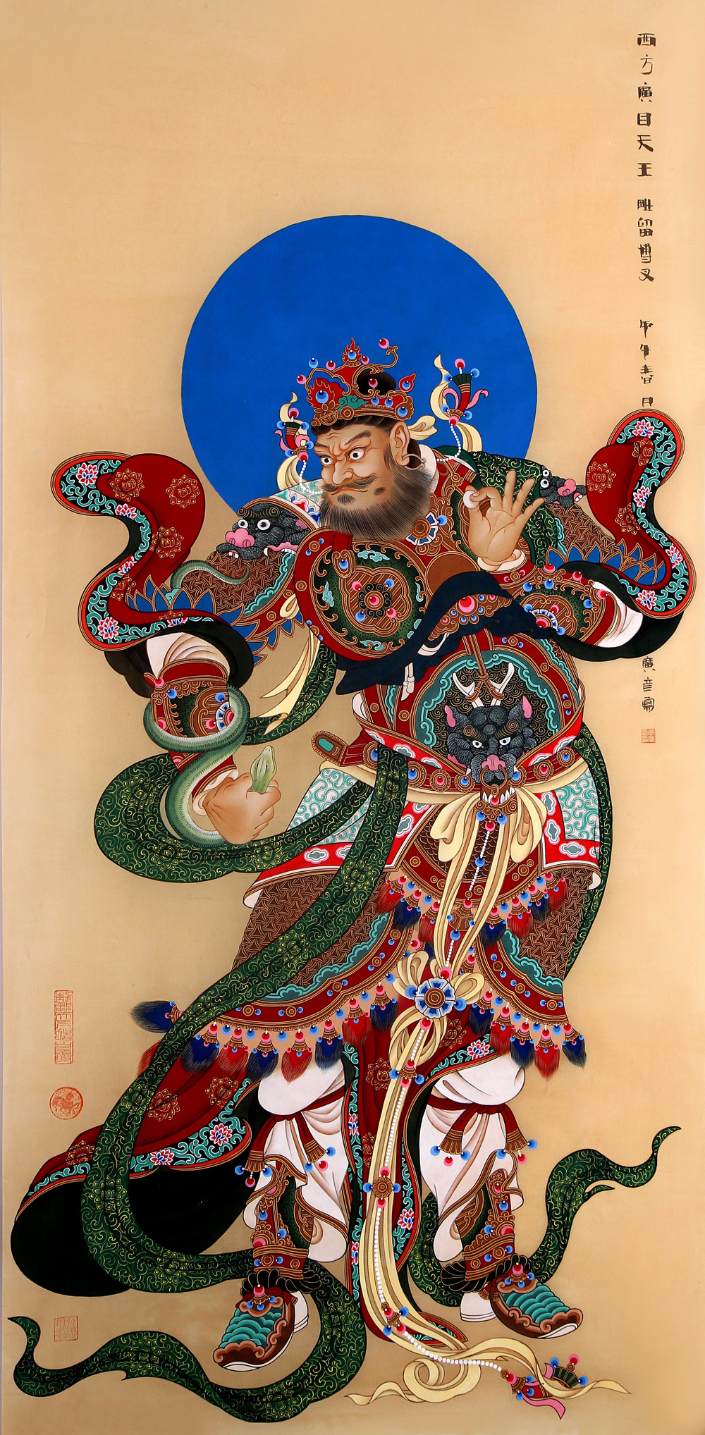 东方持国天王 80x165cm△名马系列之八 100x200cm△名马系列之七