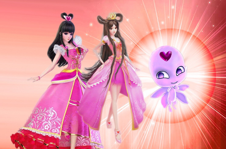 叶罗丽公主拥有自己的精灵亮彩有小野叶罗丽公主是爱心精灵