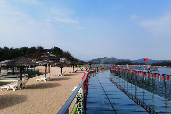 实用!十一这里不堵,从高速服务区直接进庐山西海景区