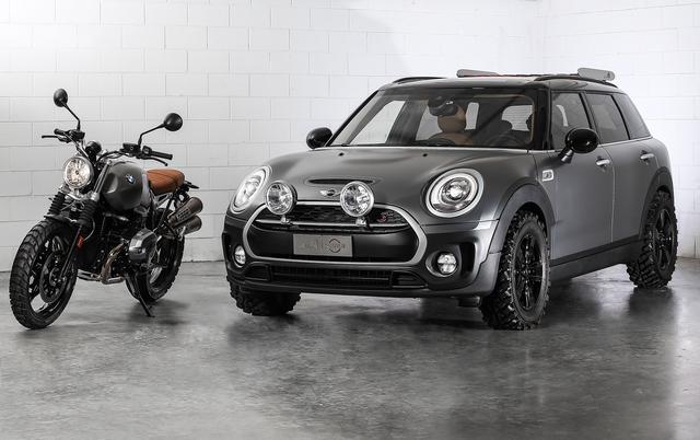 mini越野版clubman 灵感来自于宝马摩托车